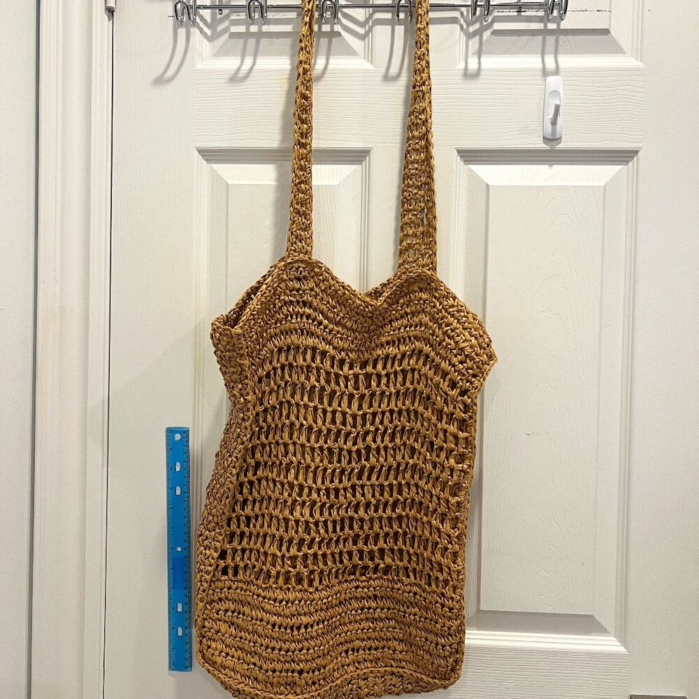 Used - Primark Straw Beach Bag
